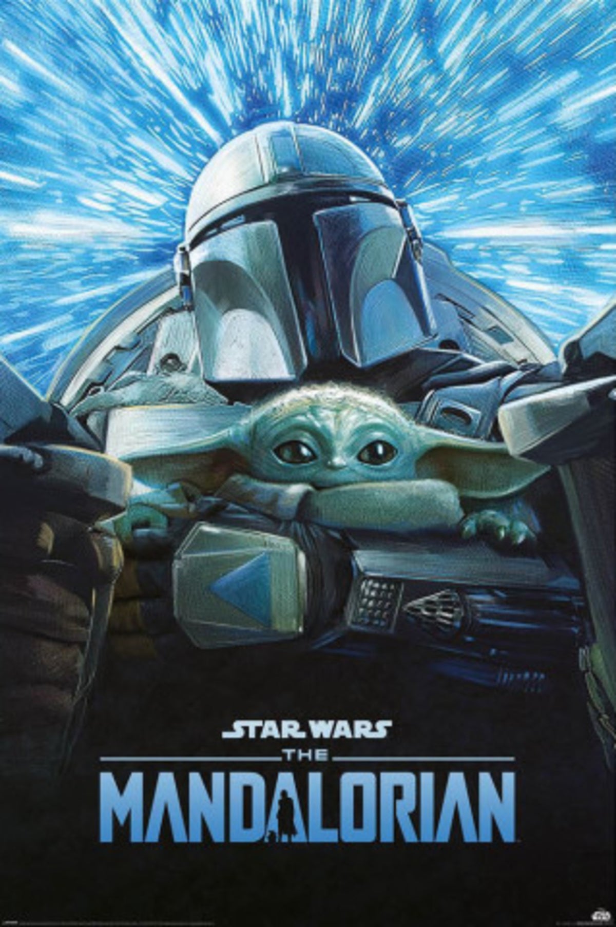 Poster The Mandalorian - S3 Lightspeed 61x91,5cm