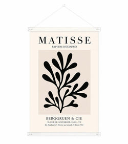 Posterhanger 30cm Transparant - Posterstrips met Ophangoog