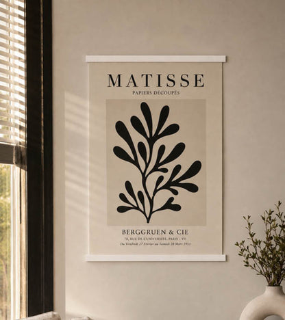 Posterhanger 70cm Wit - Posterstrips met Ophanggat