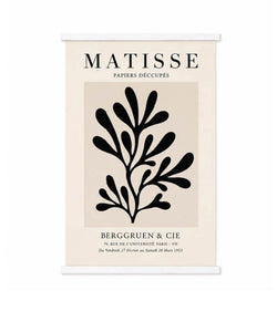 Posterhanger 30cm Wit - Posterstrips met Ophanggat
