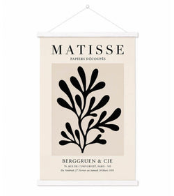 Posterhanger 30cm Wit - Posterstrips met Ophangoog