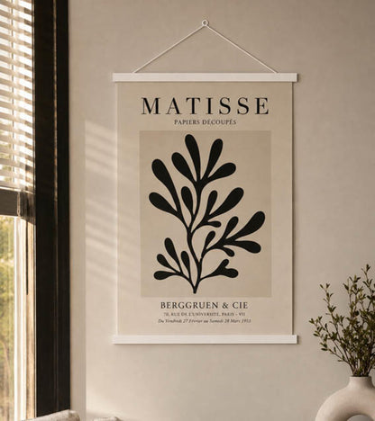 Posterhanger 40cm Wit - Posterstrips met Ophangoog