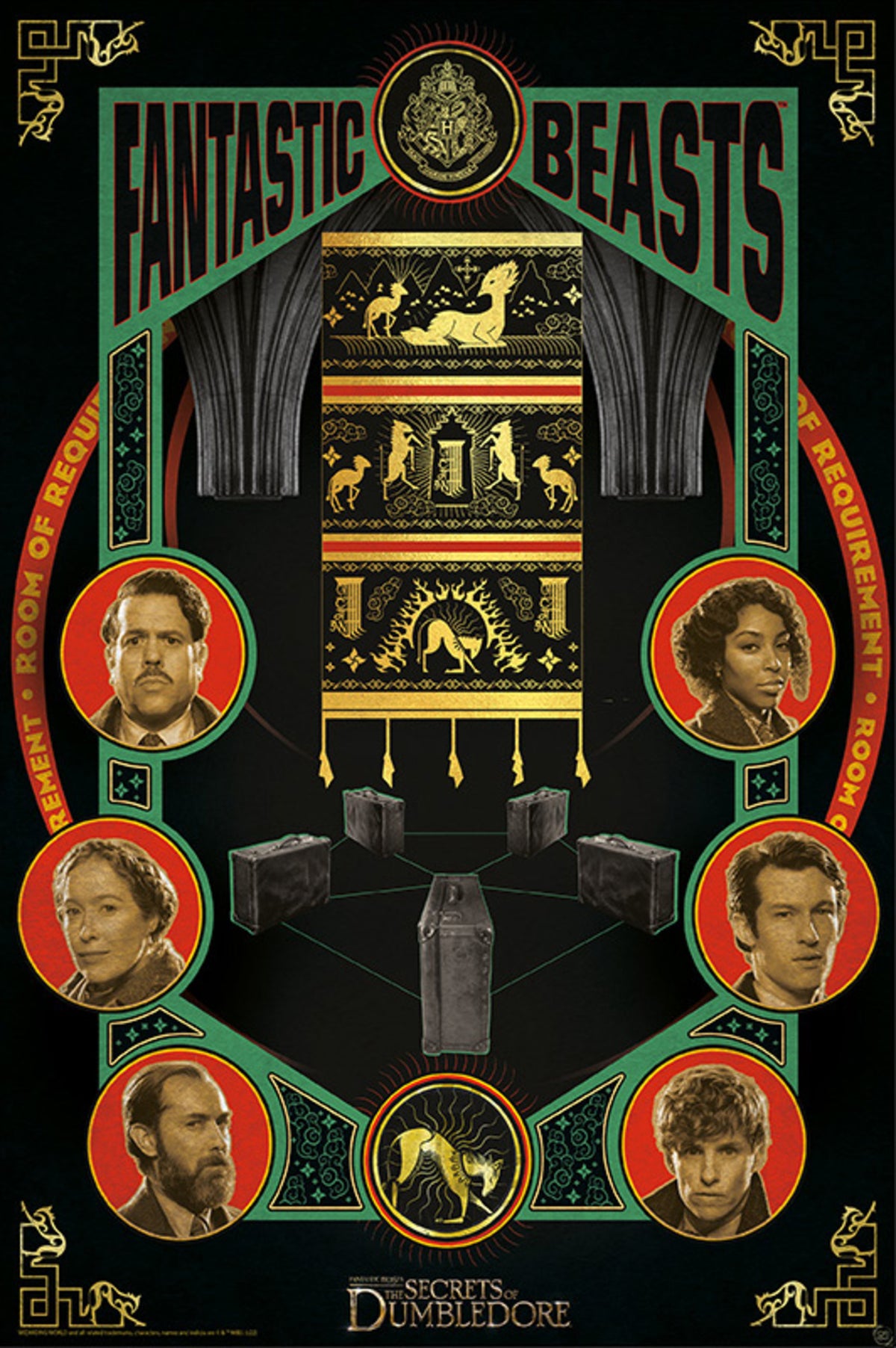 Poster Fantastic Beasts - Casting 61x91,5cm