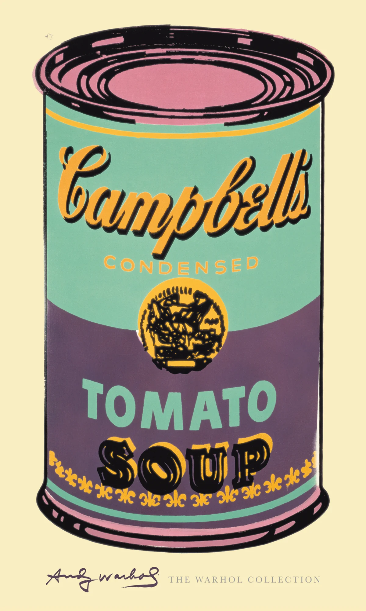 Kunstdruk - Andy Warhol - Campbell's Soup 60x100cm