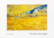 Vincent Van Gogh  Il Mietitore Kunstdruk 70x50cm | Posters.nl