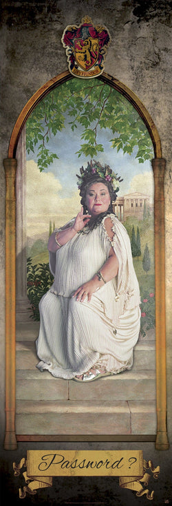 Abystyle Harry Potter Door Poster The Fat Lady Poster 53X158cm | Posters.nl
