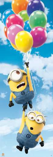 Abystyle Minions Door Poster Balloons Poster 53X158cm | Posters.nl