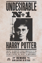 Gbeye Harry Potter Undesirable Nr 1 Poster 61X91 5cm | Posters.nl