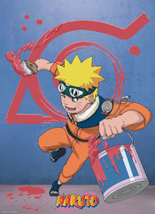 ABYstyle Naruto Naruto & Konoha Emblem Poster 38x52cm | Posters.nl
