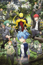 ABYstyle Assassination Classroom Forest Group Poster 61x91,5cm | Posters.nl