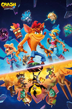 ABYstyle Crash Bandicoot It'S About Time Poster 61x91,5cm | Posters.nl