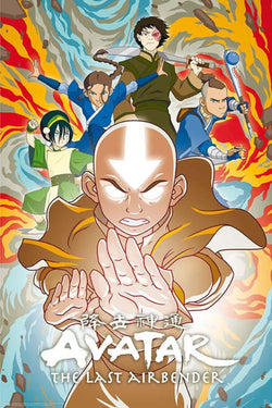 ABYstyle Avatar Mastery Of The Elements Poster 61x91,5cm | Posters.nl