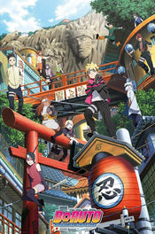 ABYstyle Boruto Groupe Konoha Poster 61x91,5cm | Posters.nl