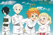 ABYstyle The Promised Neverland Trio Poster 91,5x61cm | Posters.nl