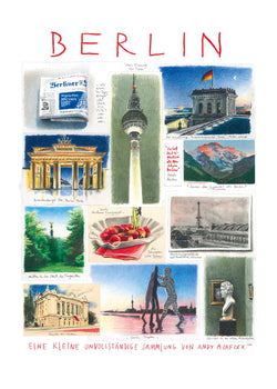 Andy Airfixx  Berlin Kunstdruk 50x70cm | Posters.nl