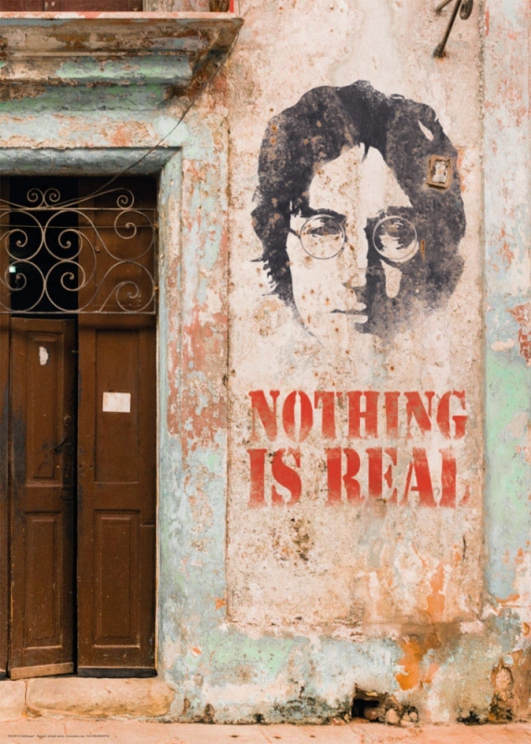 Edition Street  Nothing is real Kunstdruk 50x70cm | Posters.nl