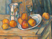 Paul CÃ©zanne  Bricco, bicchiere e piatto Kunstdruk 80x60cm | Posters.nl