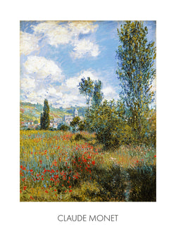 PGM CM 210 Claude Monet Ile Saint Martin Kunstdruk 60x80cm | Posters.nl