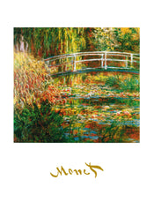 Claude Monet  The Waterlily Pond Kunstdruk 50x70cm | Posters.nl