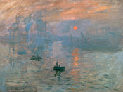 Claude Monet  Impressionismo il levar Kunstdruk 80x60cm | Posters.nl