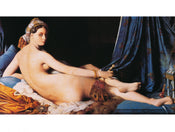 Dominique Ingres  La Grande Odalisque Kunstdruk 80x60cm | Posters.nl