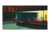 Edward Hopper Nighthawks Kunstdruk 80x60cm | Posters.nl