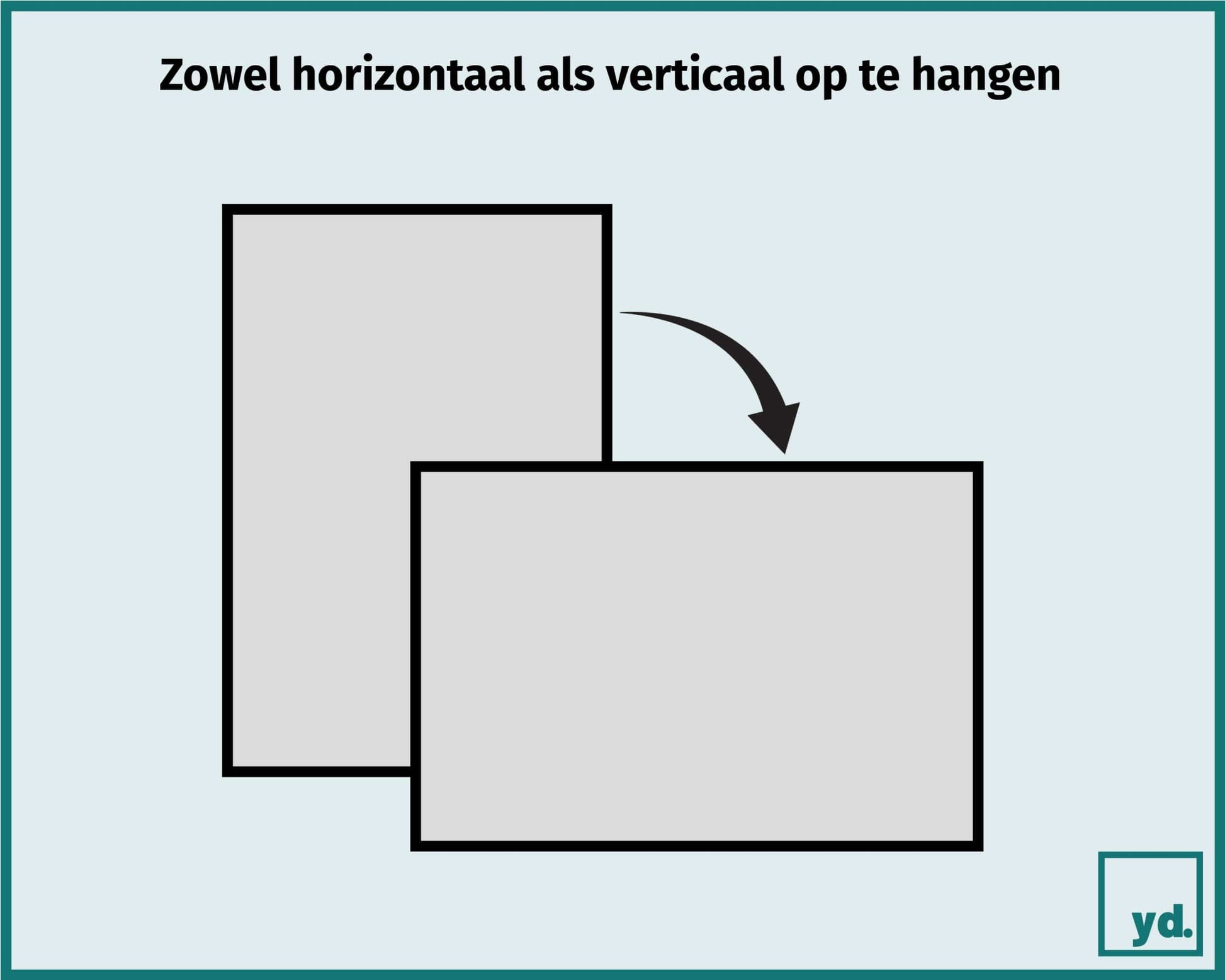 Fotolijst Horizontaal Verticaal | Posters.nl