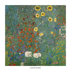 Gustav Klimt  Il giardino di compagna Kunstdruk 70x70cm | Posters.nl