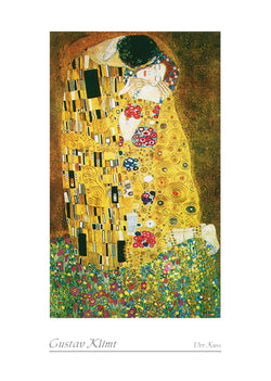 Gustav Klimt  Der Kuss Kunstdruk 50x70cm | Posters.nl