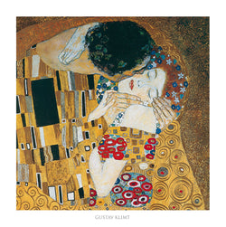 Gustav Klimt  Il bacio Kunstdruk 70x70cm | Posters.nl