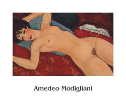 Kunstdruk Amedeo Modigliani Liegender Akt l 50x40cm AMO 2000 PGM | Posters.nl