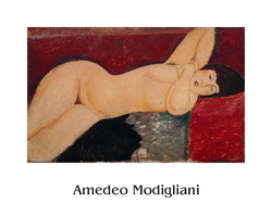 Kunstdruk Amedeo Modigliani Liegender Akt ll xcm AMO 2001 PGM | Posters.nl