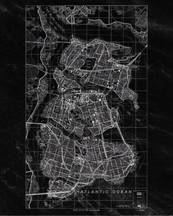Kunstdruk Batman Gotham City 40x50cm Pyramid PPR53247 | Posters.nl