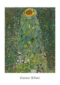 Kunstdruk Gustav Klimt - Die Sonnenblume 50x70cm