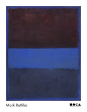Kunstdruk Mark Rothko No 61 Rust and Blue 71x91 5cm MKR 859 PGM | Posters.nl