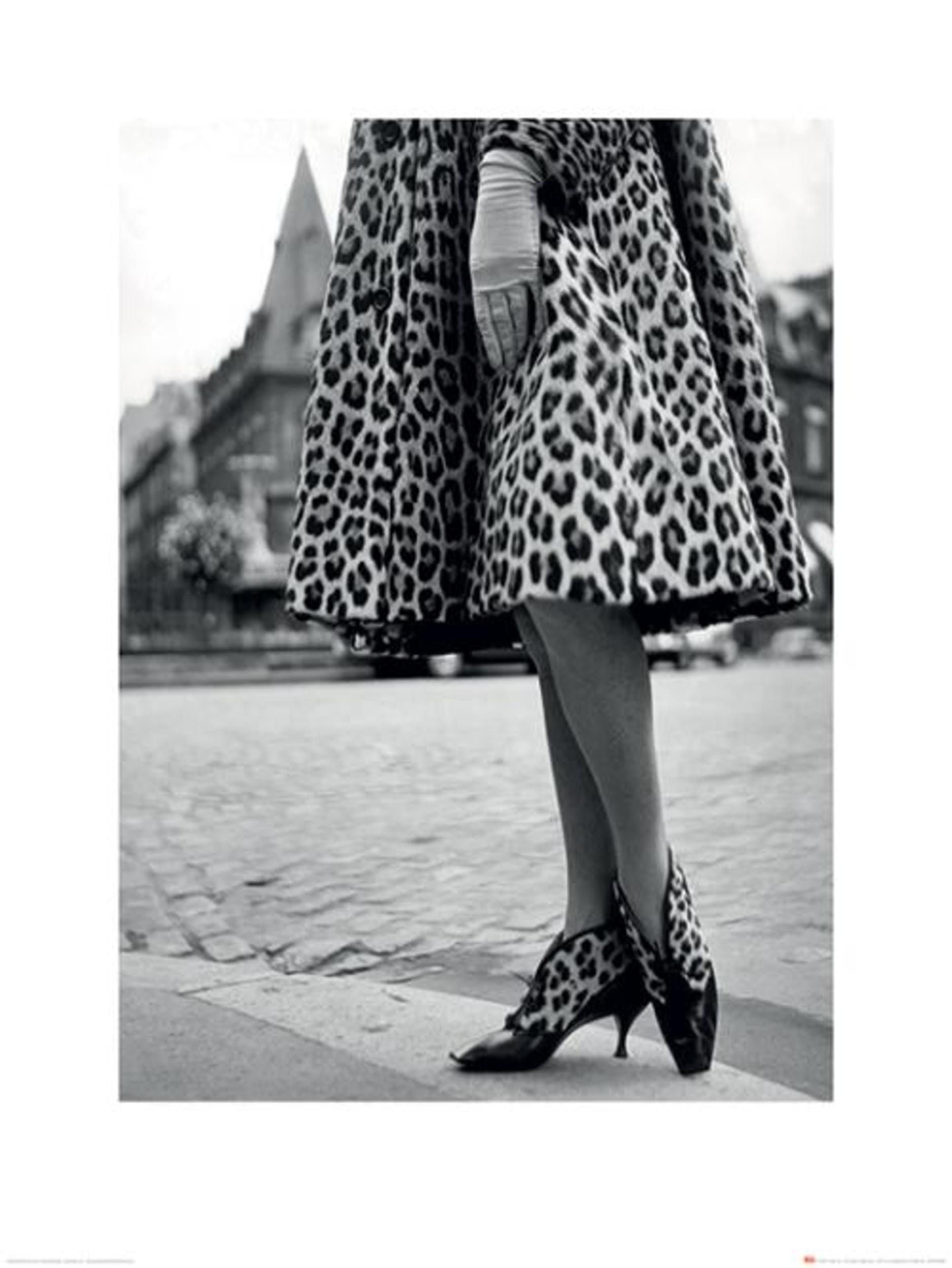 Kunstdruk Time Life Dior Leoparprint 60x80cm Pyramid PPR40468 | Posters.nl