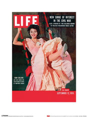 Kunstdruk Time Life Life Cover Joan Collins 30x40cm Pyramid PPR44044 | Posters.nl