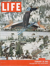 Kunstdruk Time Life Olympic Ski Jumper 30x40cm Pyramid PPR54149 | Posters.nl