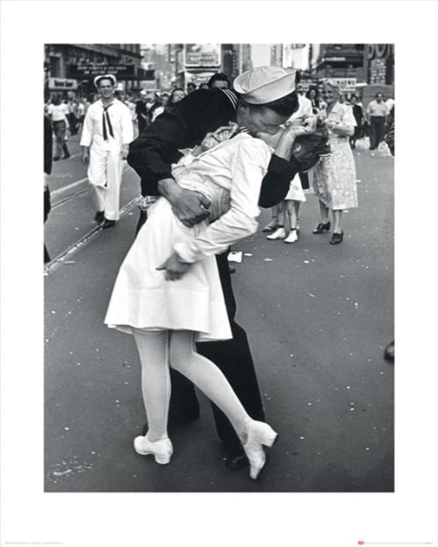 Kunstdruk Time Life War Time Kiss 40x50cm Pyramid PPR43217 | Posters.nl