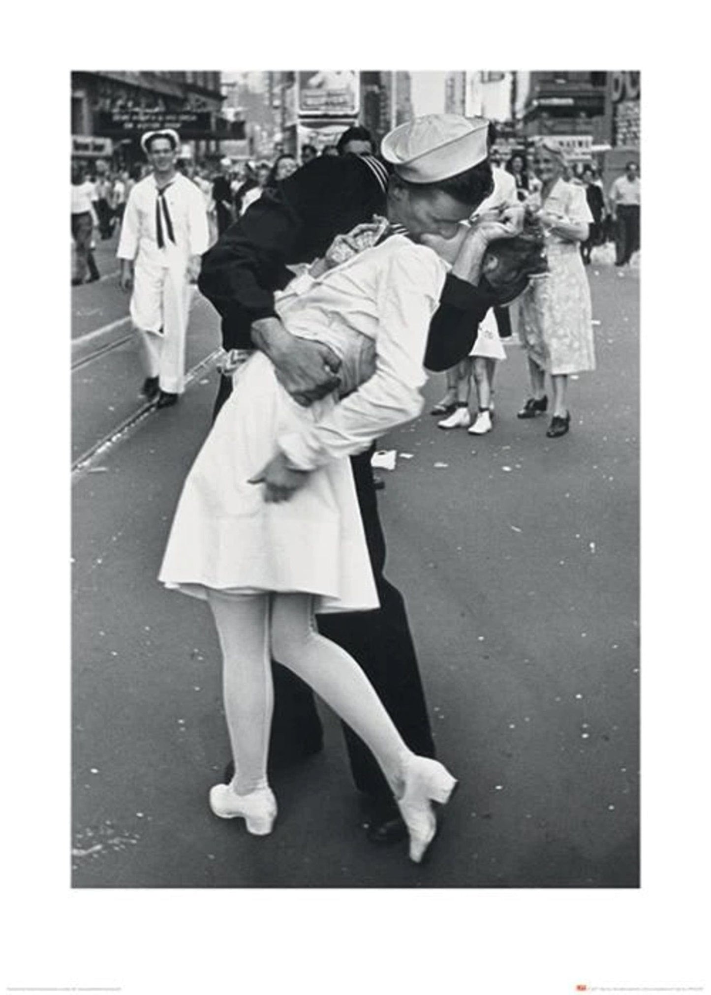 Kunstdruk Time Life War Time Kiss 50x70cm Pyramid PPR47057 | Posters.nl