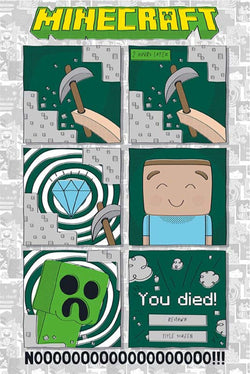 GBeye Minecraft One Last Diamond  Poster 61x91,5cm | Posters.nl
