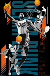 Gbeye Space Jam 2 Slam Dunk Poster 61X91 5cm | Posters.nl