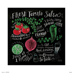 Grupo Erik Lily And Val Fresh Tomata Salsa Kunstdruk 30X30cm | Posters.nl