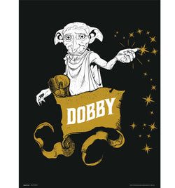 Grupo Erik Harry Potter Dobby Kunstdruk 30X40cm | Posters.nl