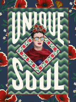 Grupo Erik Frida Kahlo Unique Soul Kunstdruk 30X40cm | Posters.nl