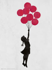 Grupo Erik Brandalised Girl Floating Original Kunstdruk 30X40cm | Posters.nl