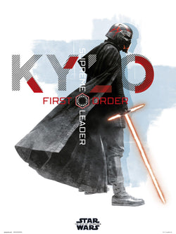 Grupo Erik Star Wars Episode Ix Kylo Ren First Order Leader Kunstdruk 30X40cm | Posters.nl
