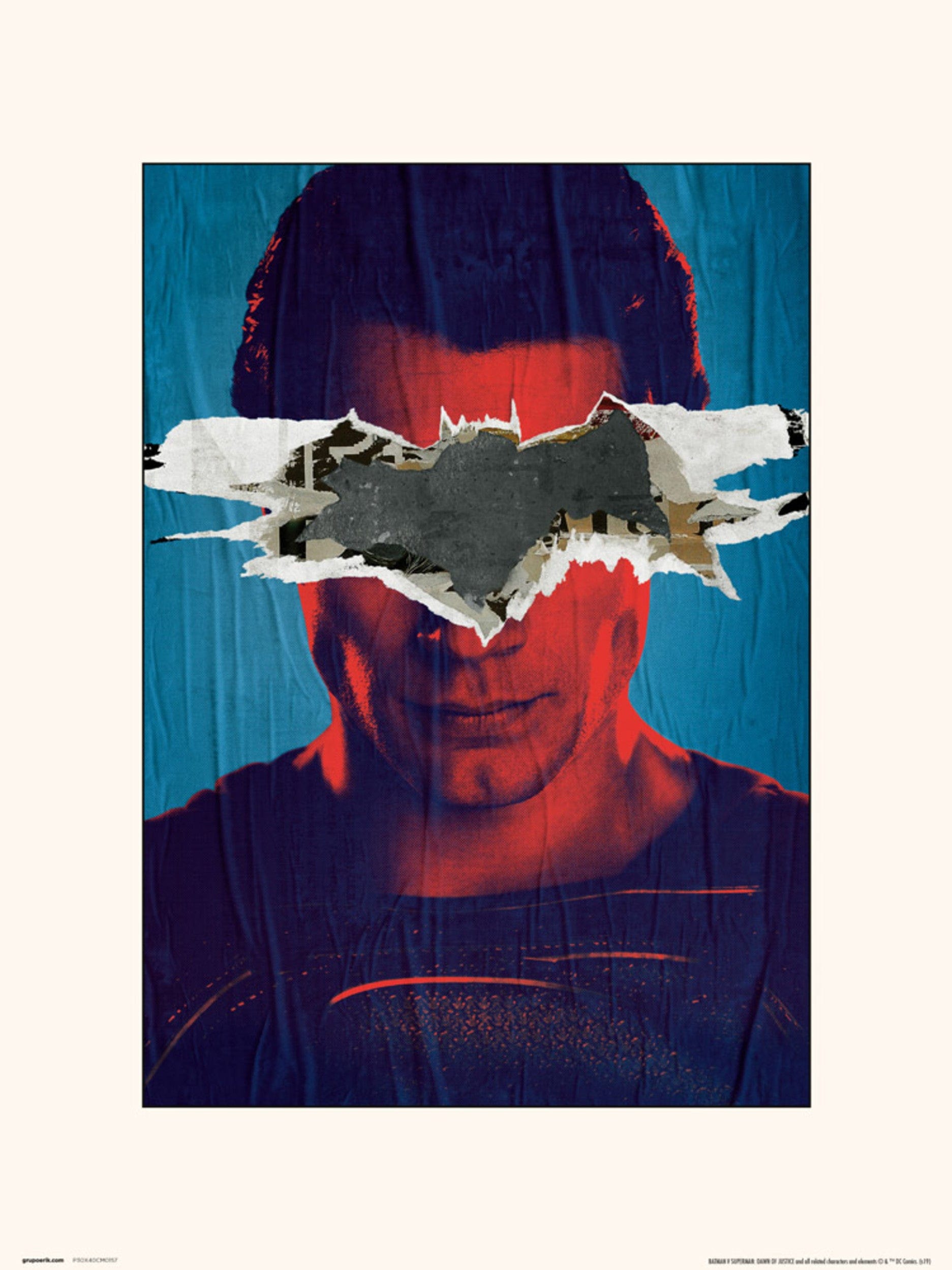 Grupo Erik Dc Batman V Superman Superman Kunstdruk 30X40cm | Posters.nl