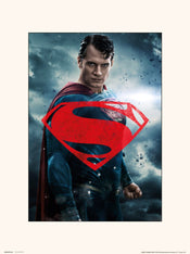 Grupo Erik Dc Batman V Superman Superman Glyph Kunstdruk 30X40cm | Posters.nl