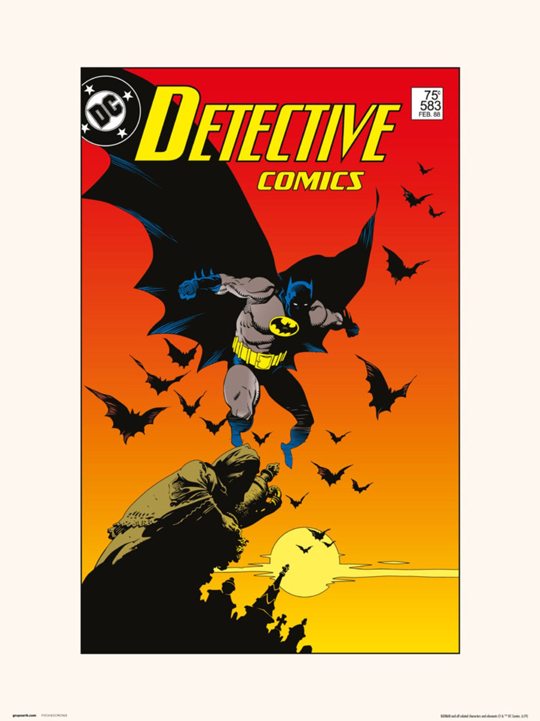 Grupo Erik Dc Detective Comics 583 Kunstdruk 30X40cm | Posters.nl